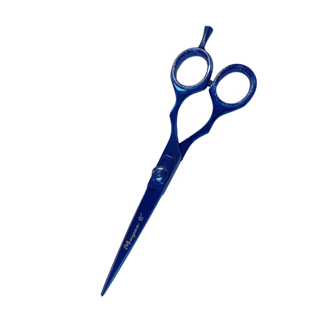 Mayas Scissors Aroma 6.5" Titanium Blue