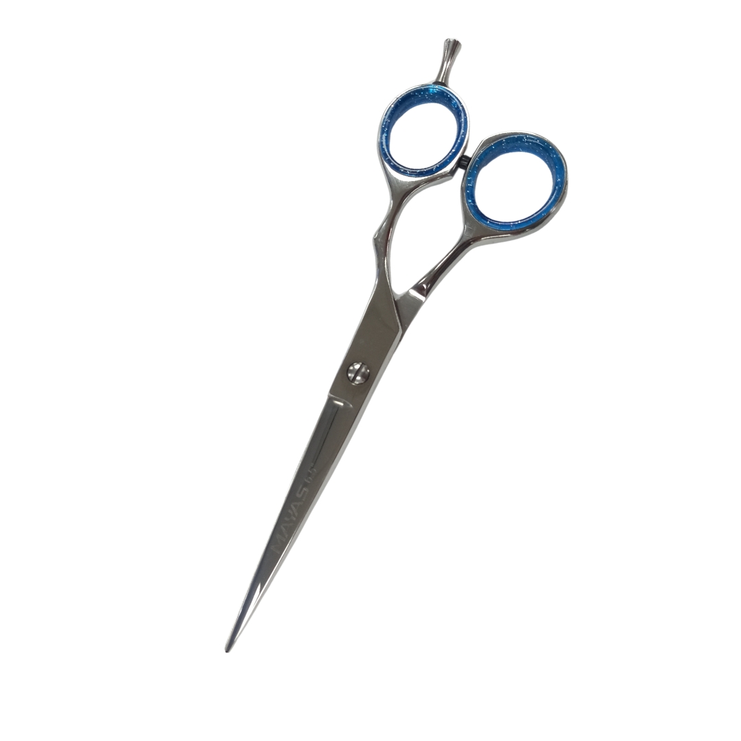 Mayas Scissor Oriental 6.5" Off Set | Silver