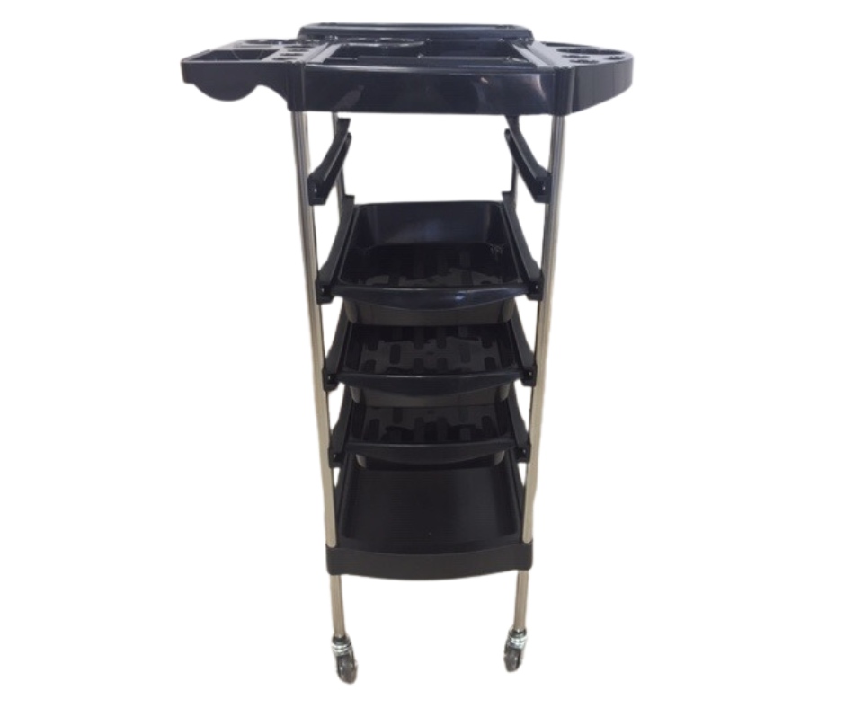 Trento Salon Trolley | Black