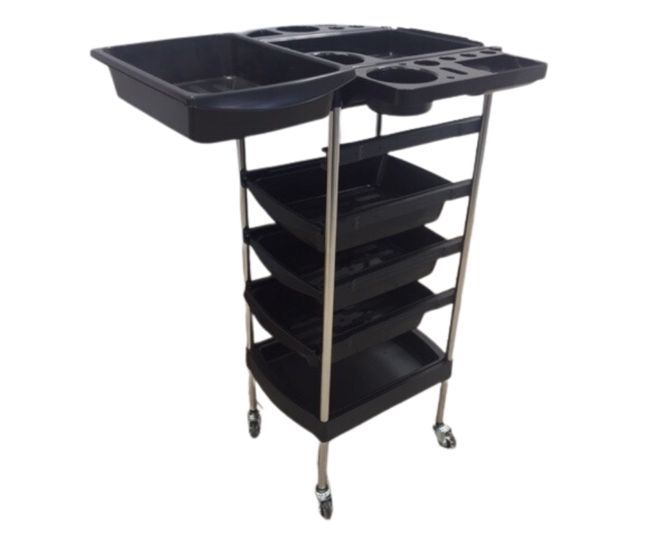 Trento Salon Trolley | Black - Image 2