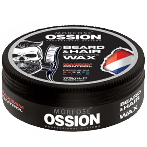 OSSION Hair and Beard Cream Wax 175ml