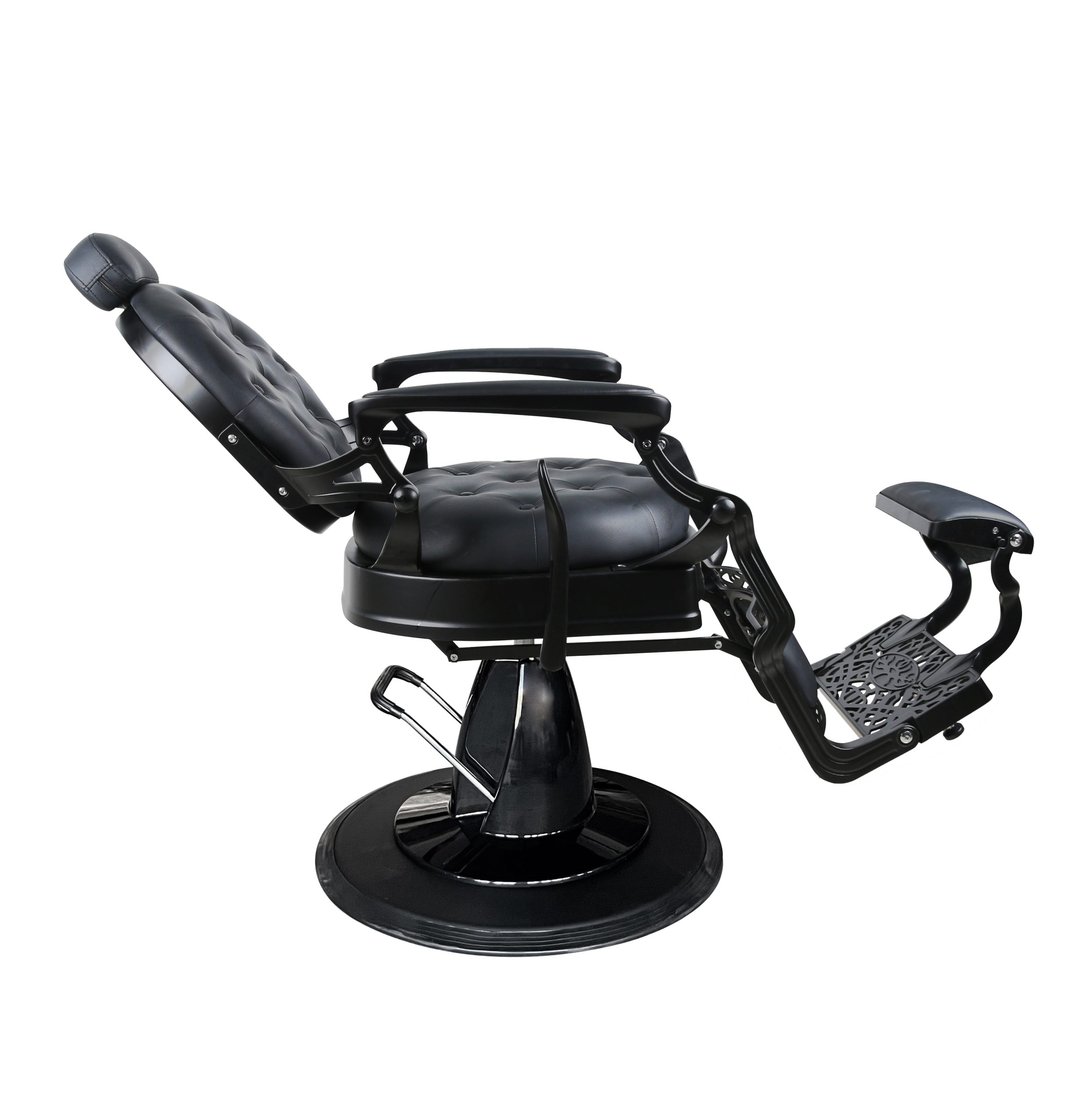 Panther Premium Barber Chair | Full Black - Image 5