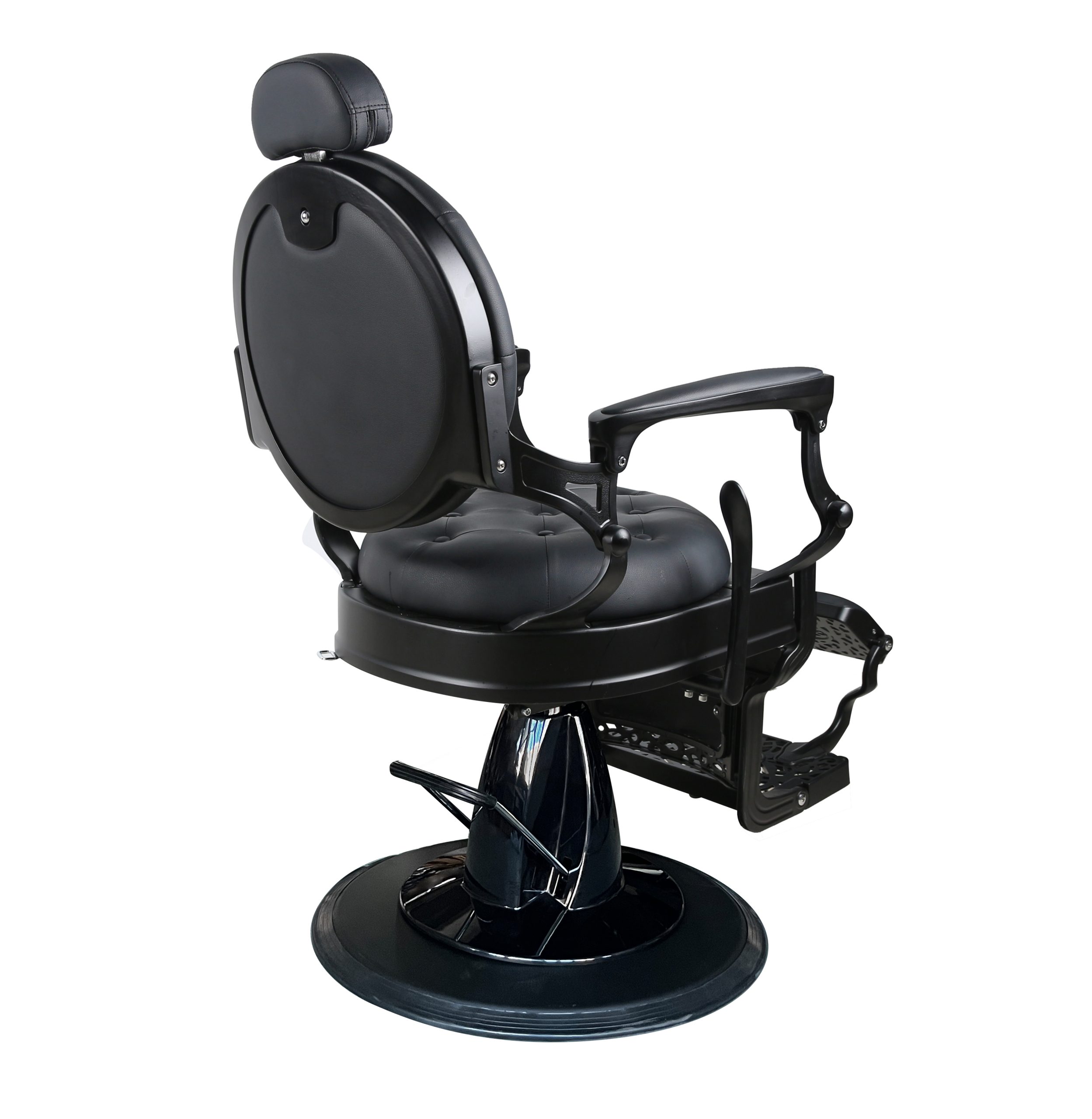 Panther Premium Barber Chair | Full Black - Image 6