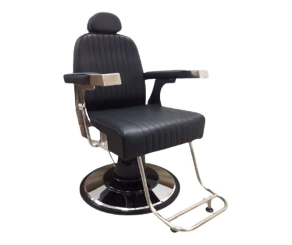 Hampton Barber Chair | Black