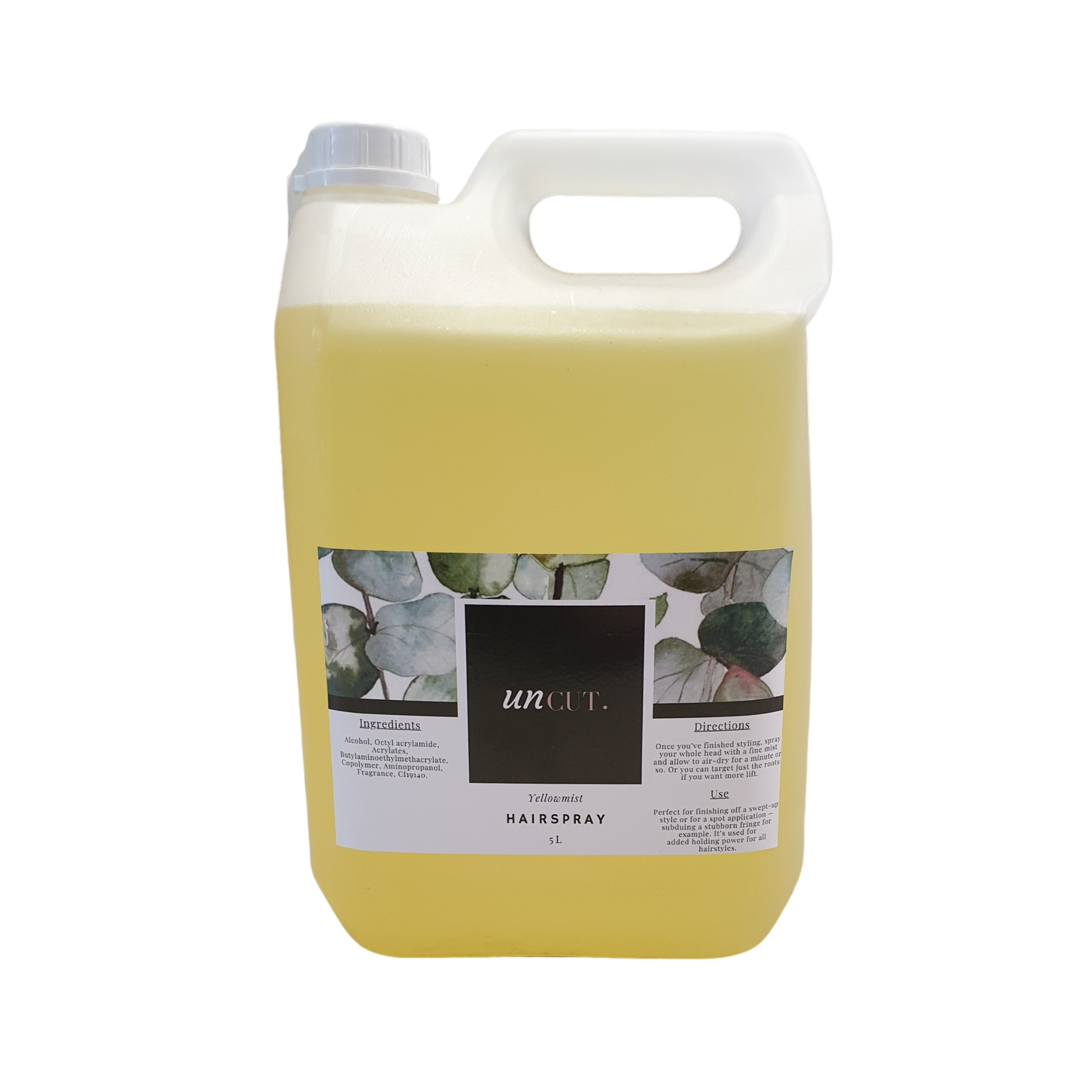 UNCUT Yellowmist Hairspray | 5L