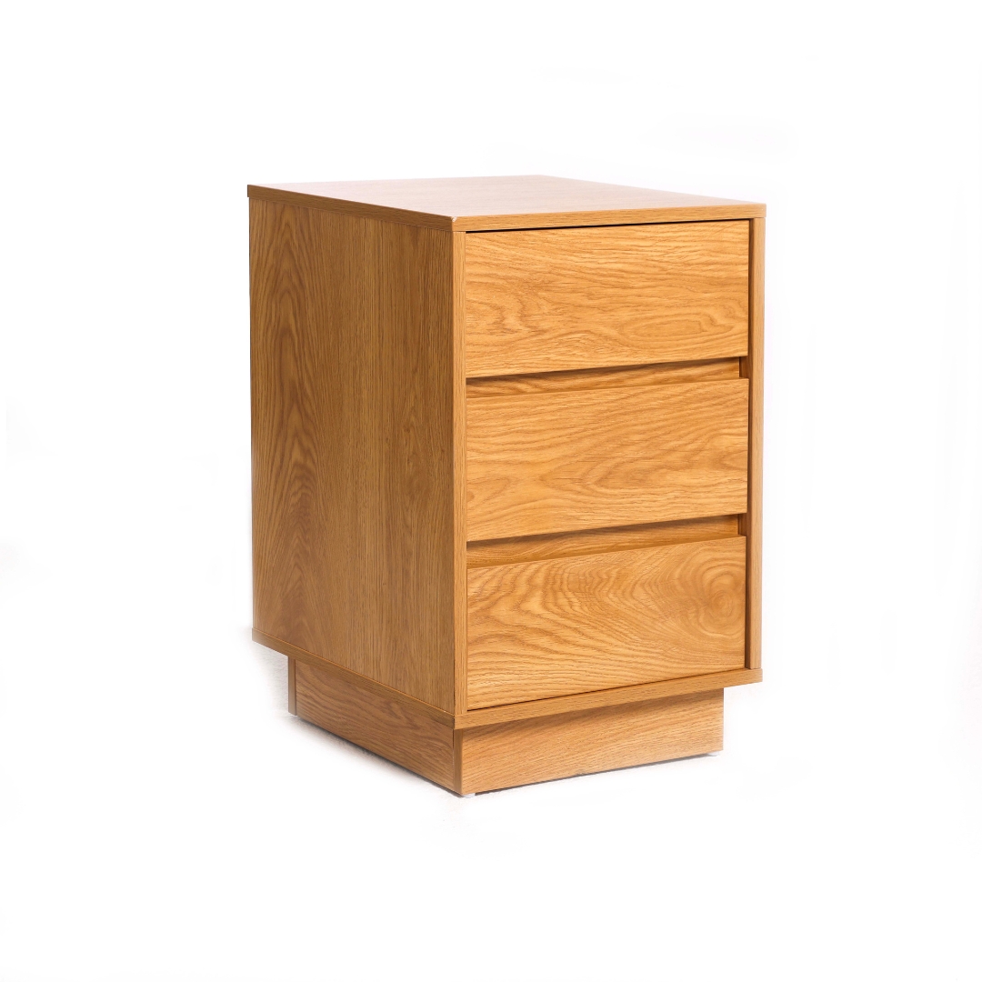 Brooklyn Pedestal | 3-Drawer