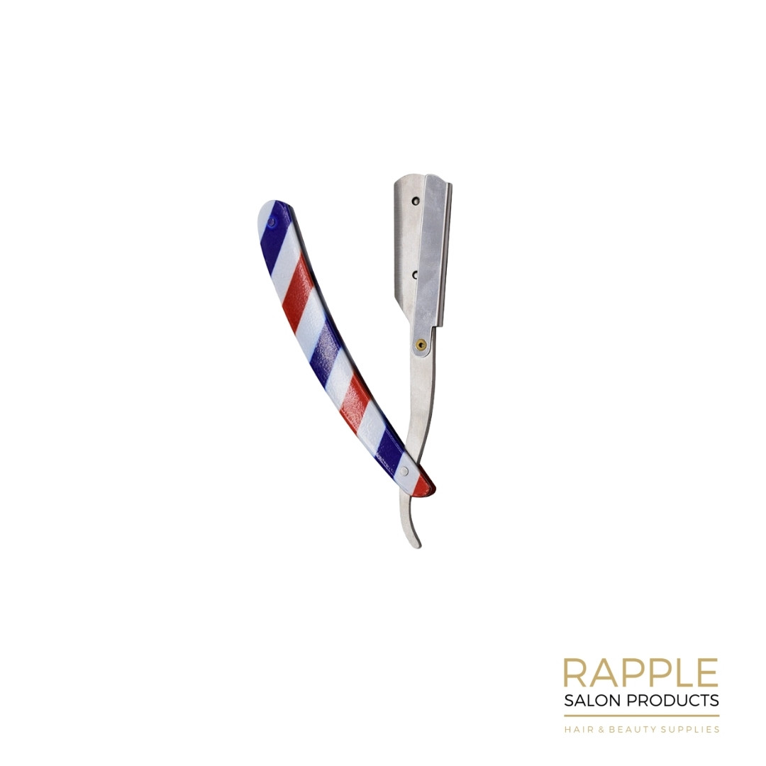 Shaving Razor - Metal | Red,Blue & White