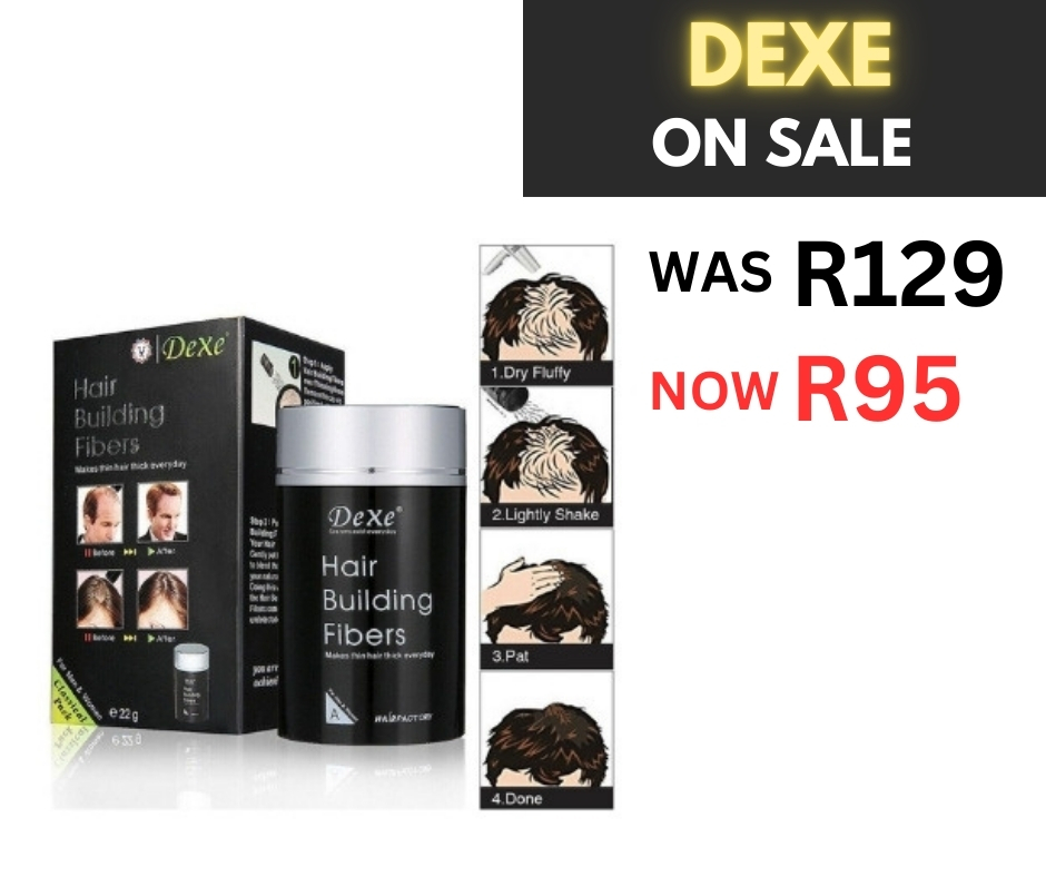 Dexe - Hair Building Fiber 22g | Medium Brown