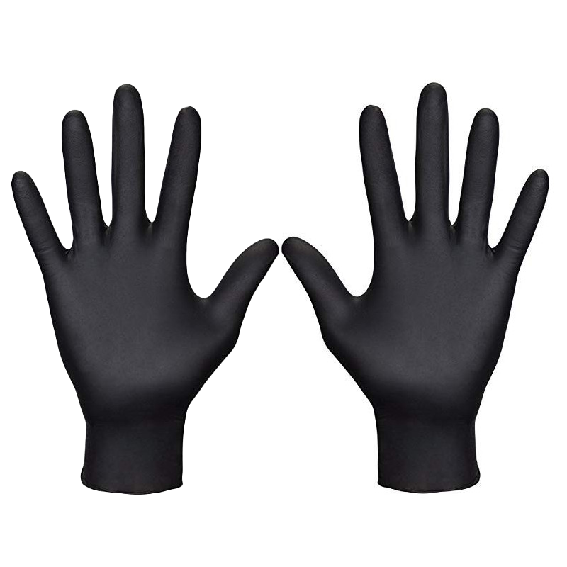 Gloves Nitrile Black 100's | Large - Image 2
