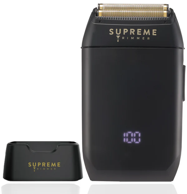 Supreme Crunch Dual Foil Shaver Waterproof | Black