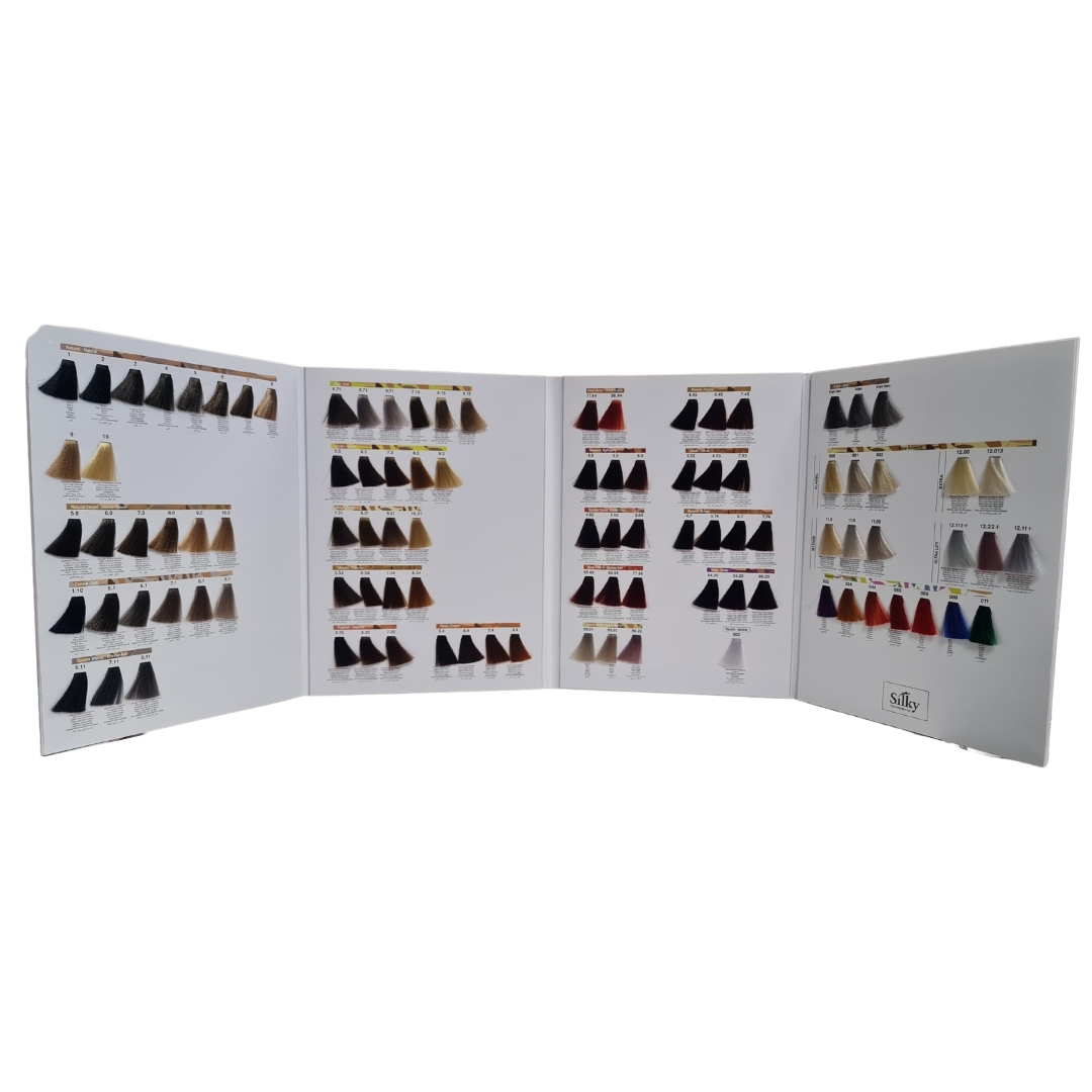 Silky Color Chart - Lux 100 Locks - Image 2