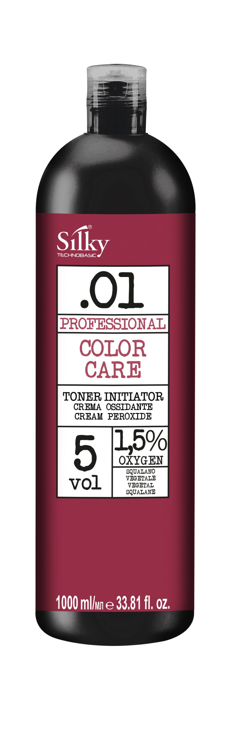 Silky .01 Toner Initiator Cream Peroxide - 5 Vol | 1L