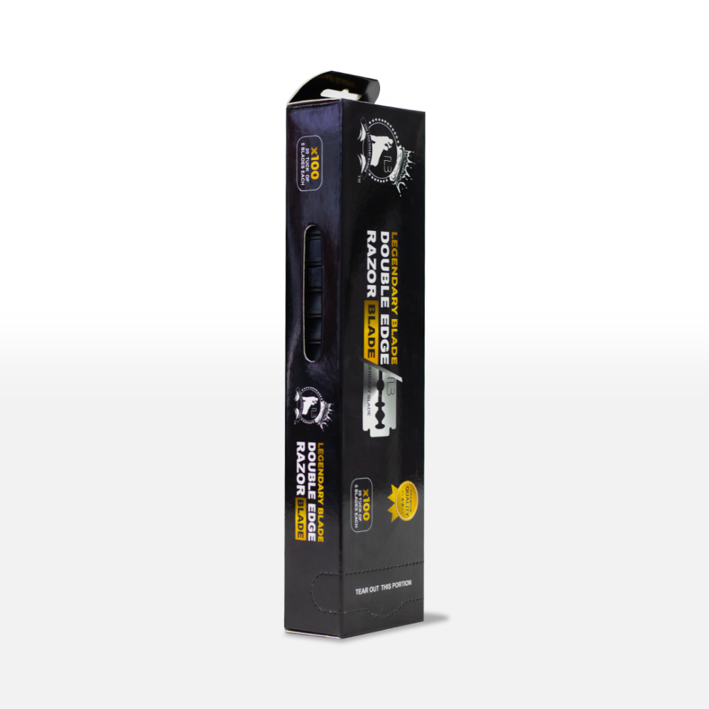 Legendary Double Edge Razor Blade Black
