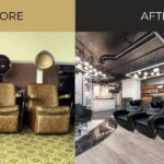 Hair salon makeover